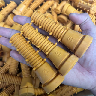 Núm cao su vặt lông gà vịt nhiều kích cỡ, Núm cao su tự nhiên size 19, 21, 23 bền bỉ, dẻo dai