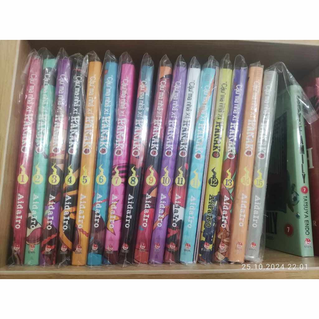 Hanako cậu ma nhà xí - Tập 1 2 3 4 5 6 7 8 9 10 11 12 13 14 15 Full 1-15( bản in đầu, bản đặc biệt, 