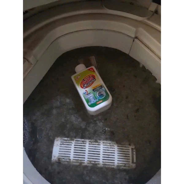 Combo Vệ Sinh Lồng Giặt Tẩy Lồng Máy Giặt Ailla Tẩy Mốc Gioăng Cao Su Máy Giặt Ailla Siêu Sạch