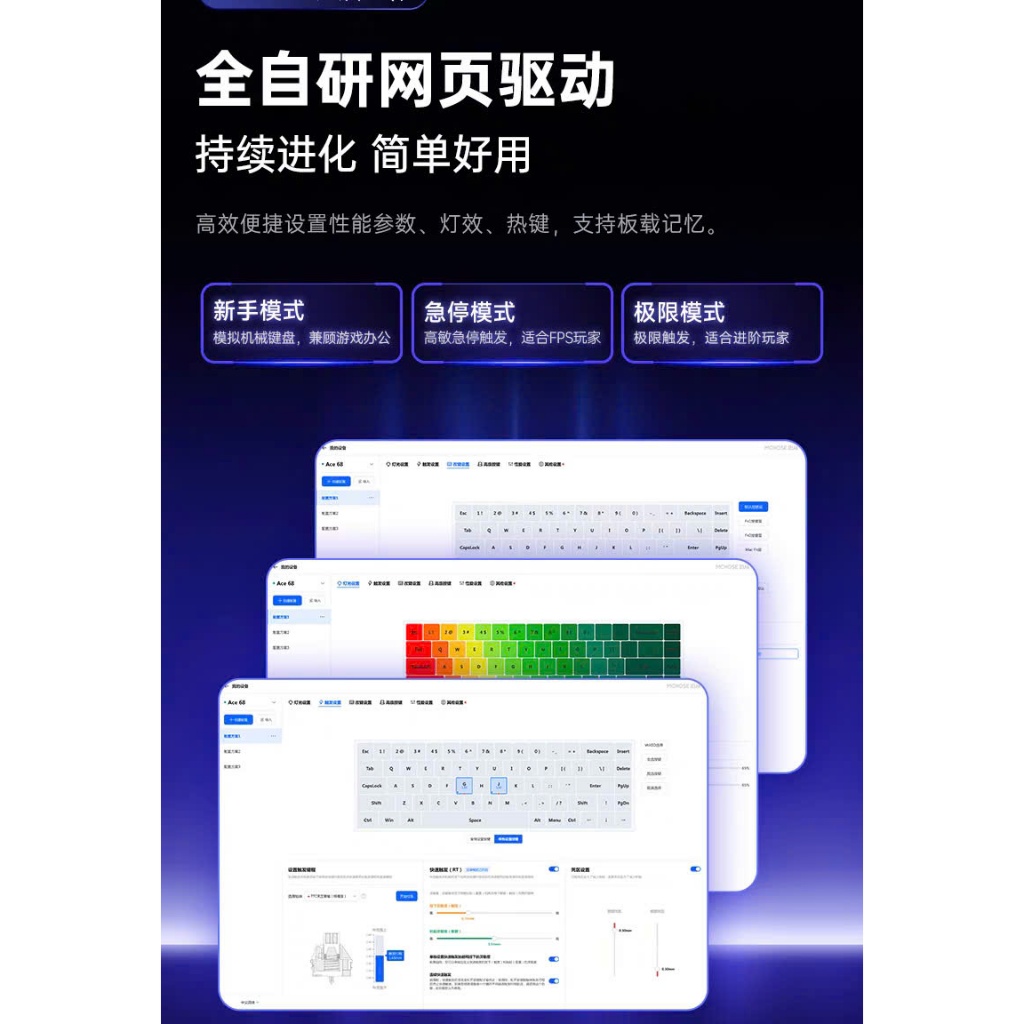 [Hỏa Tốc] Bàn Phím Cơ Gaming Mchose Ace60 Ace68 Rapid Trigger 1000hz/8000hz -Ttkeyboard | BigBuy360 - bigbuy360.vn