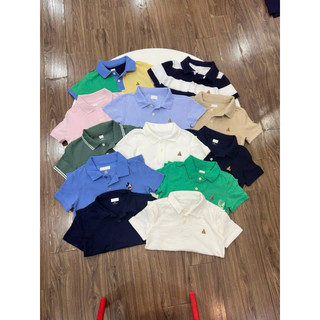 Áo thun polo cộc tay GAP xuất dư sz 6m-5y