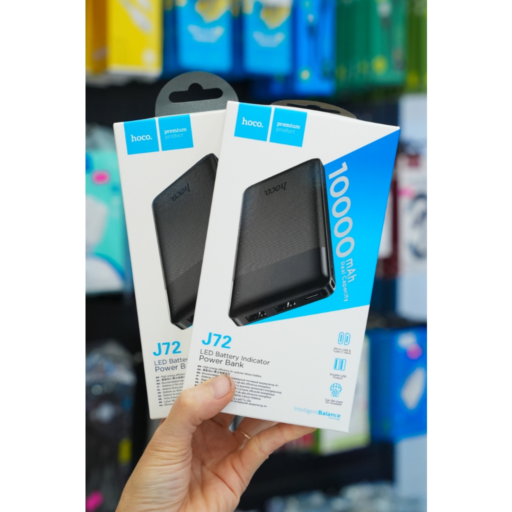 Pin Sạc Dự Phòng Chính Hãng HOCO J72 10000mAh