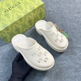 Dép Sục Nữ GC Độn Đế 5cm Full Box Dép Nữ Tăng Chiều Cao Đế Đúc Hot Trend