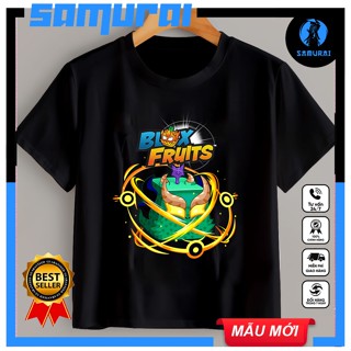 Áo thun Blox Fruit trái Rồng - trái Gas - baby three - Tv Man skibidi LUFFY Zoro One Piece Đảo Hải Tặc dành cho các fan