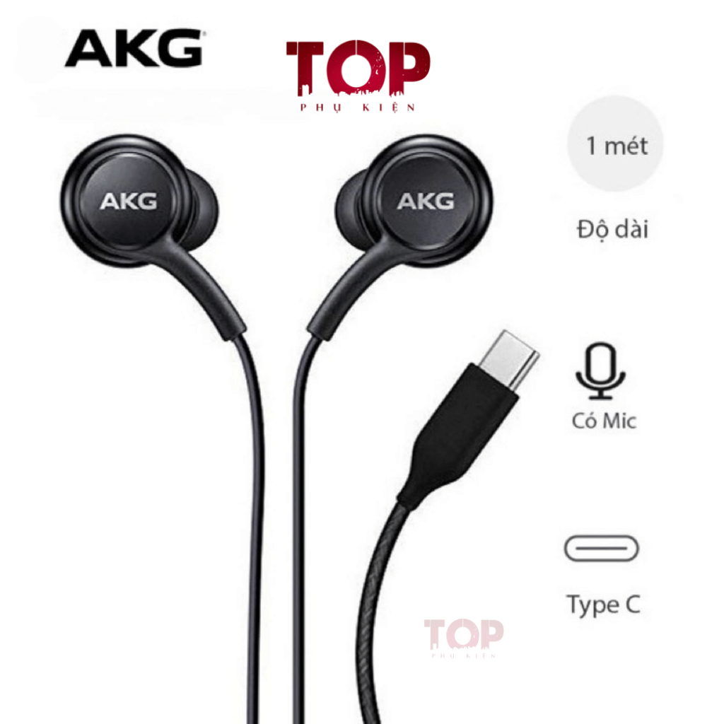 Jack cắm Type C, Tai nghe Note 10 AKG, S20 Ultra chính hãng, chân Type C BH 6 Tháng