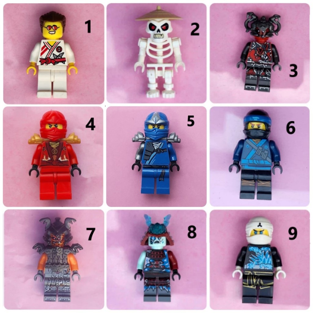 Minifigures Ninjago mẫu 8 ( mini ninja )