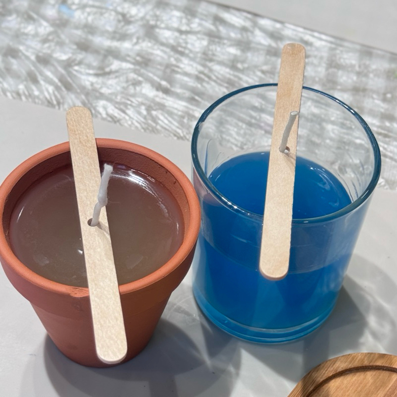 dụng cụ giữ bấc nến bằng gỗ ( SET 10c)