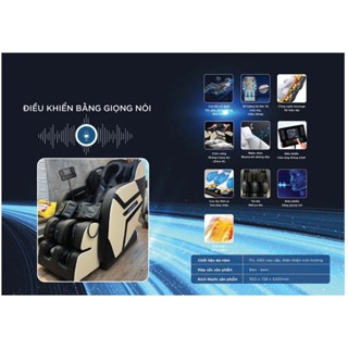 Ghế massage trị liệu toàn thân Thomas Hamilton DG500 - Công nghệ con lăn 3D Công Nghệ Hàn Quốc