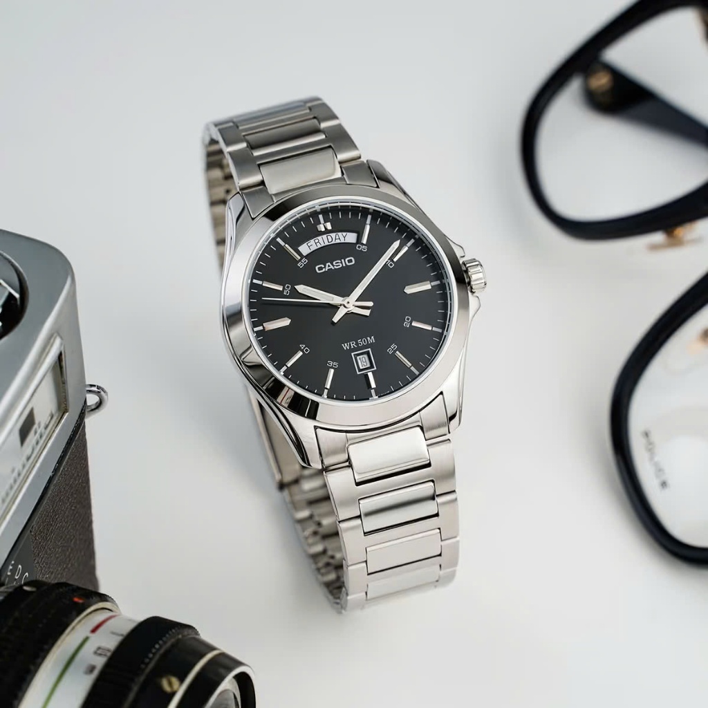 Đồng Hồ Casio Nam Dây Kim Loại MTP-1370D-1A1 Chính Hãng | BigBuy360 - bigbuy360.vn