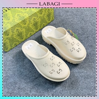Dép Sục Nữ GC Độn Đế 5cm Full Box Dép Nữ Tăng Chiều Cao Đế Đúc Hot Trend Labagi