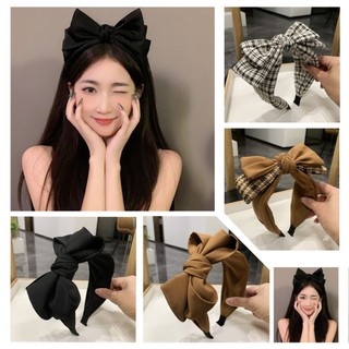 Bờm nơ thanh lịch dễ thương cho nữ băng đô cài tóc nơ tiểu thư xinh xắn phụ kiện tóc phong cách Hàn Quốc 