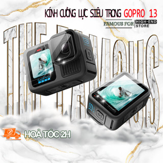 Bộ Kính Cường Lực Siêu Trong Độc Quyền Cho Gopro 13 - Bảo Vệ Tối Ưu Cho Camera Của Bạn