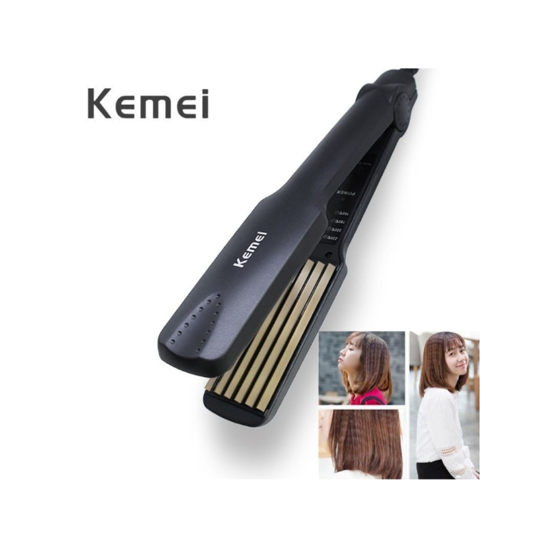 Máy dập phồng chân tóc Kemei, giúp mái tóc luôn bồng bềnh suốt cả ngày dài
