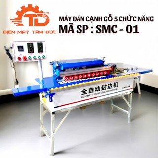 Máy dán cạnh mini 5 chức năng SMC-01. Máy dán cạnh đa năng cho ra sản phẩm hoàn thiện