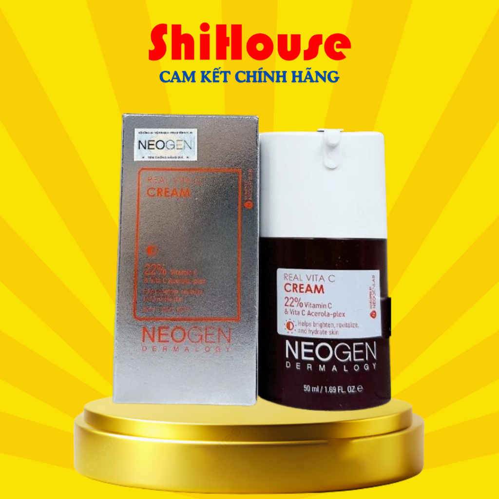 Kem Dưỡng Trắng Da VITAMIN C Dưỡng Sáng Neogen Real Vita C Cream 50ml