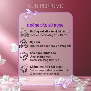 Nước hoa unisex NUN BACCCART ROUGE 540 Hương hoa nhài ,Hoa nghệ tây ( AUTH)