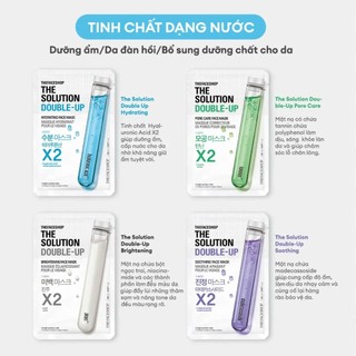 Combo 5 miếng Mặt nạ giấy cấp ẩm dưỡng trắng da THE FACE SHOP THE SOLUTION BRIGHTENING MASK