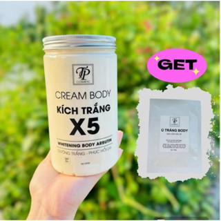 1KG KEM KÍCH TRẮNG MANH X5 ( tặng ủ trắng body ) dưỡng trắng - phục hồi da - makup dưỡng chuyên sâu