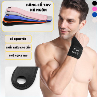Băng Bảo Vệ Cổ Tay Tránh Chấn Thương Nine Study 355 - Băng Cổ Tay Hổ Trợ Chơi Thể Thao Xỏ Ngón