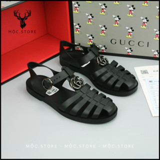 Dép Rọ Gucci, Dép Rọ Đúc Nguyên Khối Cao Cấp, Dép Rọ Sandal GC, Dép Quai Hậu Gucci, Dép GC thời trang 4 mùa full box