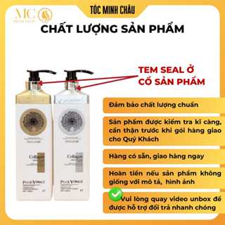  Dầu Gội COLLAGEN VINGE PLUS 1000ML CHÍNH HÃNG - VINGER Plus Trắng Hương nước hoa phục hồi tóc hư tổn hỗ trợ mọc tóc 