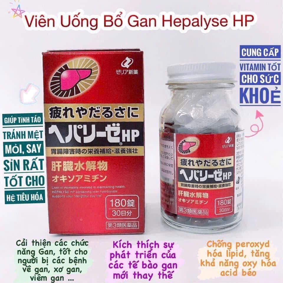 Viên bổ gan, thải độc gan Hepalyse HP 180 viên - Nội Địa NHẬT BẢN