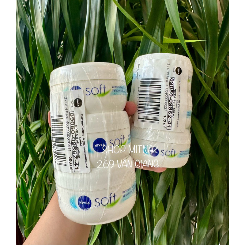 Kem dưỡng ẩm Nivea 100ml & 200ml của Nga - Dưỡng ẩm Nivea