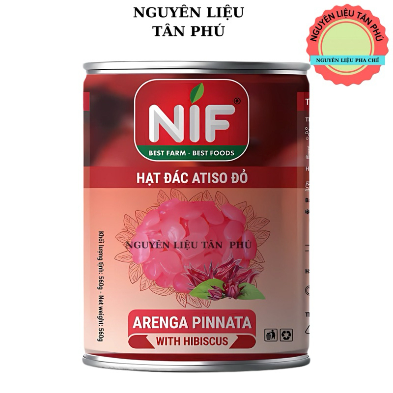 Hạt Đác ngâm đường NIF - Bao bì mới