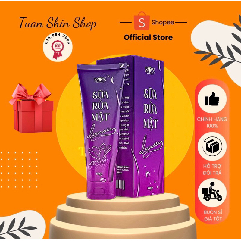 [Chính Hãng][Kèm Quà] Kem Rửa Mặt Trắng Da Son Groupnu