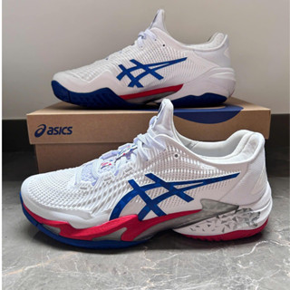 [Chính Hãng Authentic] Giày Tennis/Pickleball ASICS Court FF 3 White Novak Thể Thao