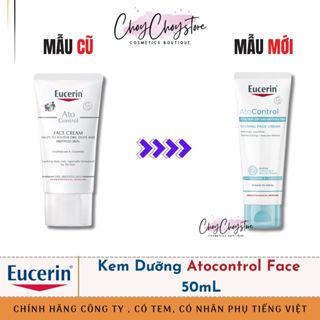   TEM CTY  Kem Dưỡng Eucerin Ato Control Face Cream 50mL cho da Dị Ứng Nhạy Cảm 