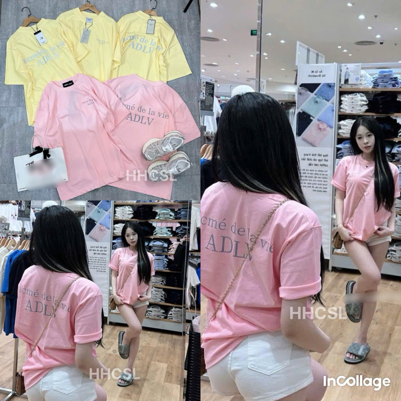 Áo Phông AdLE Baby Hồng Xinh Cho Nam Nữ 2025