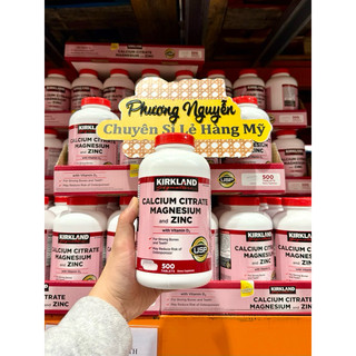 [HÀNG MỸ • ĐỦ BILL] Viên Uống Bổ Xương Khớp • CALCIUM CITRATE MAGNESIUM AND ZINC • KIRKLAND
