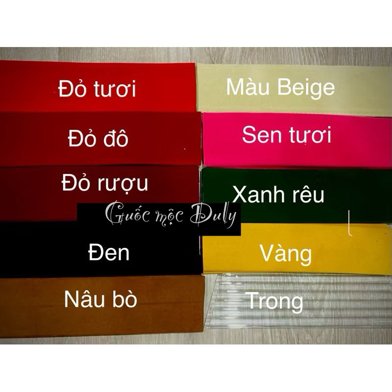 Set quai guốc kèm theo bộ đinh mũ