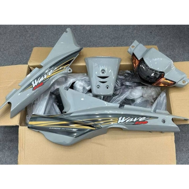 tem wave nhỏ, wave ZX(2 bóng) màu xám xi măng, tem 3 lớp hàng loại 1