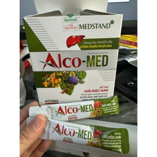 Hộp 20 Gói giải rượu Alco med