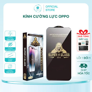 Cường lực Oppo - Khánh An Technology - Miếng dán kính cường lực Oppo A54 A55 A57 A58 A15 A3 A3s A3X, Realme C53 C55 C35