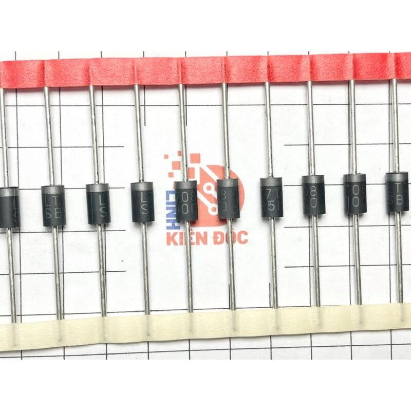 [Combo 10 chiếc] SB5100 5100 Diode Schottky 5A 100V DO-201AD