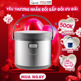 Nồi ủ giữ nhiệt 2 ngăn cao cấp La gourmet 6L - 267788