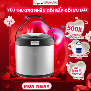Nồi ủ giữ nhiệt cao cấp La gourmet 5L - 207807 (tiết kiệm thời gian, bảo toàn dinh dưỡng)
