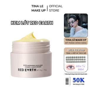 Kem Lót RED EARTH Dưỡng Ẩm Da Mặt RED EARTH V10 Che Lỗ Chân Lông Và Dưỡng Ẩm Cao Cấp
