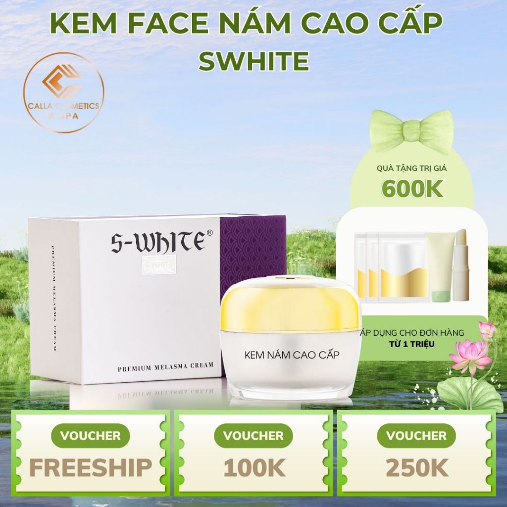 [ CHÍNH HÃNG] KEM FACE NÁM CAO CẤP SWHITE