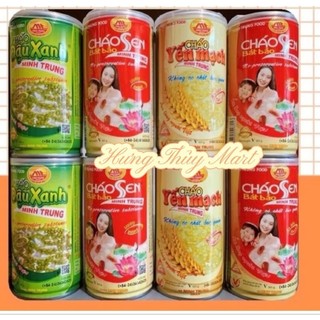 Cháo sen bát bảo minh Trung hộp 365g/1 hộp.Cháo nhiều vị khác nhau.