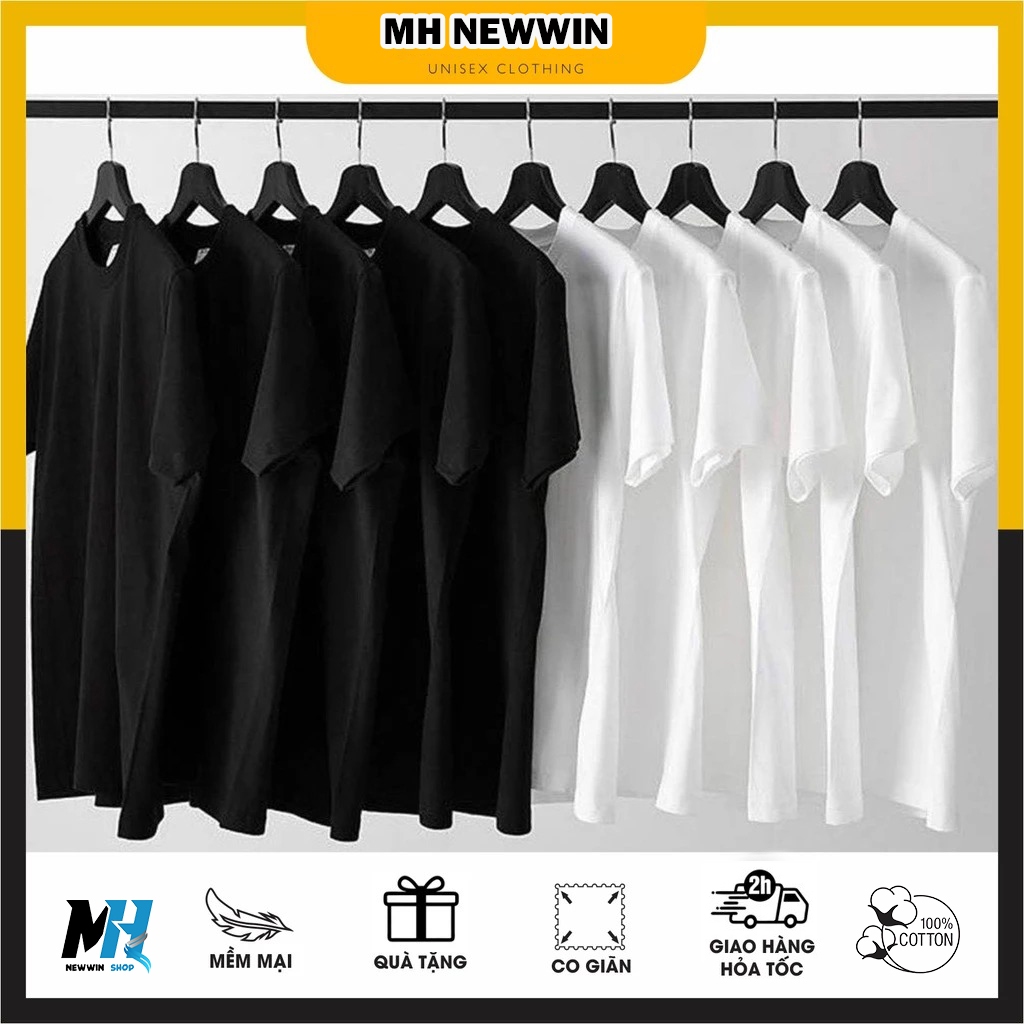 Áo phông trơn KIRKLAND Form USA - 100% Cotton - UNISEX Nam Nữ - Chuẩn Hàng…