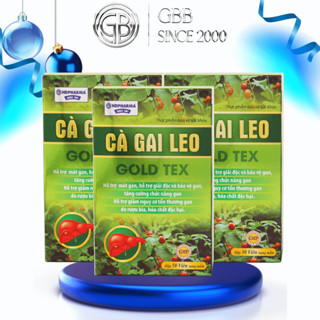 Combo 3 hộp viên uống giải độc gan Cà Gai Leo giúp làm mát gan, bảo vệ gan,hỗ trợ hạ men gan