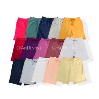 AnDi.vnxk Quần short nam lưng thun dây rút Quần thun ngắn nam
