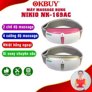  Máy Massage Bụng Nikio NK-169AC - Đai Rung Lắc Xoay Giảm Mỡ Thừa Toàn Thân | OKbuy 