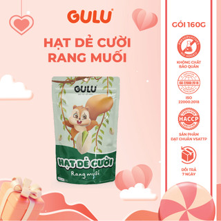  Hạt Dẻ Cười Rang Muối 160g GULUFOODS 