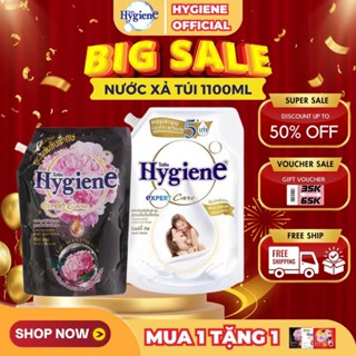 Nước xả vải Hygiene Thái Lan đậm đặc lưu hương lâu hương hoa tự nhiên chính hãng