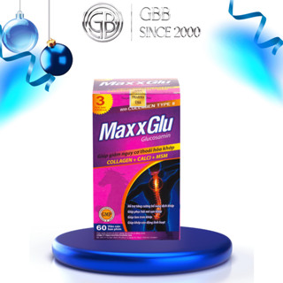 Viên uống MAXXGLU bổ sung glucosamine, hỗ trợ xương khớp - Hộp 60 viên